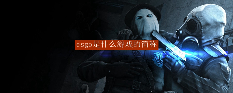 csgo是什么游戏的简称