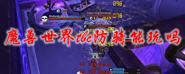 魔兽世界tbc防骑能玩吗