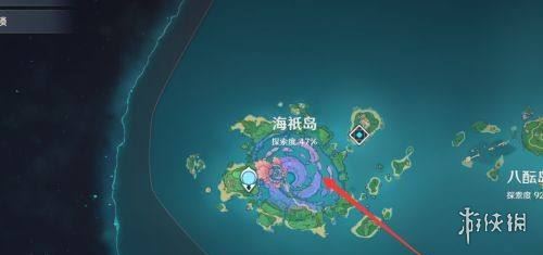 原神海祗岛在地图的位置(图4)
