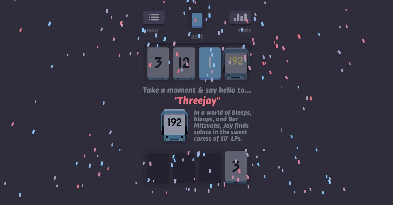 数字滑块小游戏《Threes》Steam页面上线