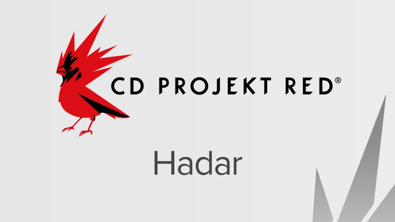 CDPR新作《Hadar项目》不以封建日本为背景的恐怖游戏