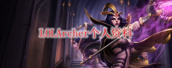 LOLArcher个人资料