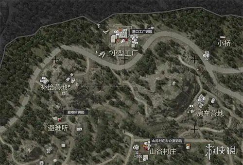 暗区突围山谷物资分布图(图3)