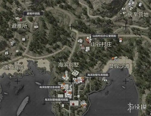 暗区突围山谷物资分布图(图5)