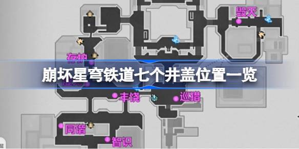 崩坏星穹铁道七个井盖位置一览 崩坏星穹铁道七个井盖位置在哪