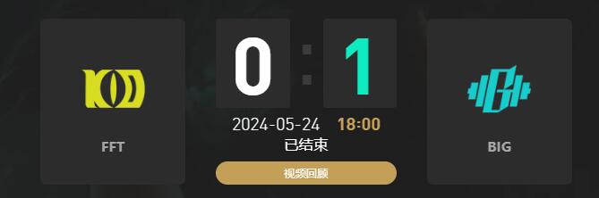 lolLGC传奇杯FFT vs BIG赛况介绍图1